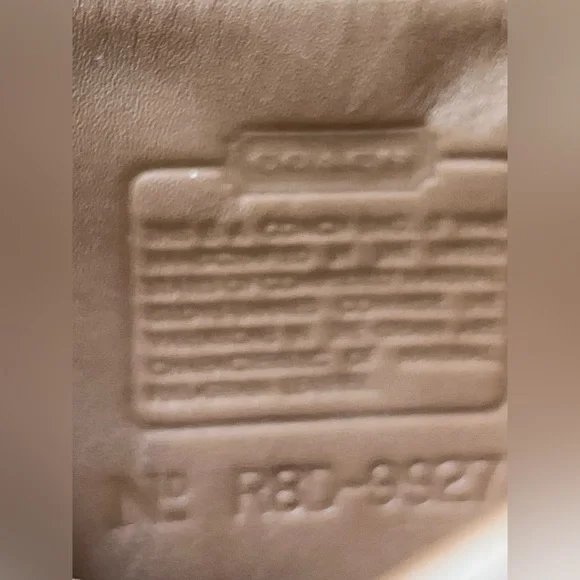 Coach vintage willis #9927 Tan Leather Bag - Picture 12 of 16